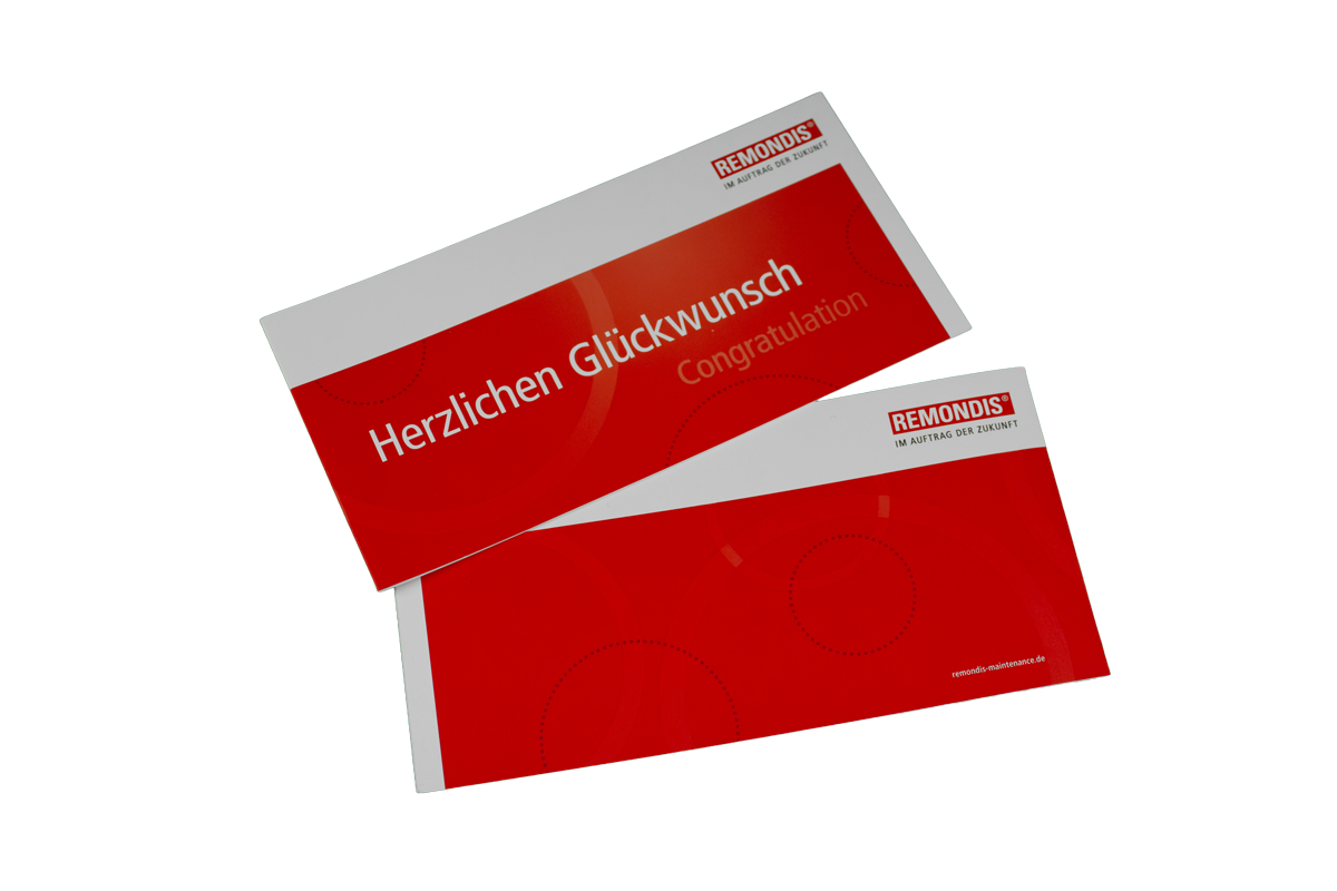 Glückwunschkarten REMONDIS (10 Stk.)